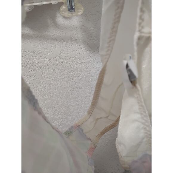 Sabrina By Mervene Ok Intimates 90' Corset Set Multicolor Gingham L/M - Picture 14 of 15